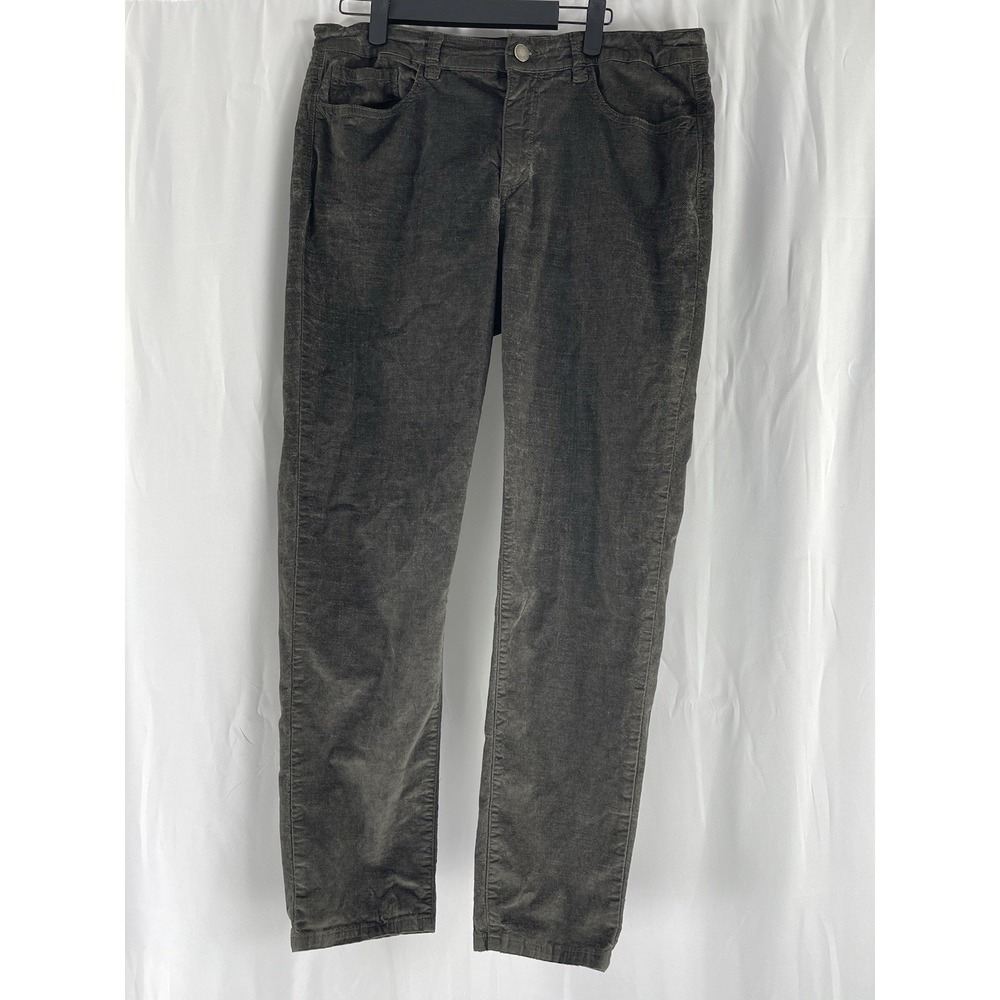 Soft Surroundings Women's Green Velvet Pants Size 14 Academia Office